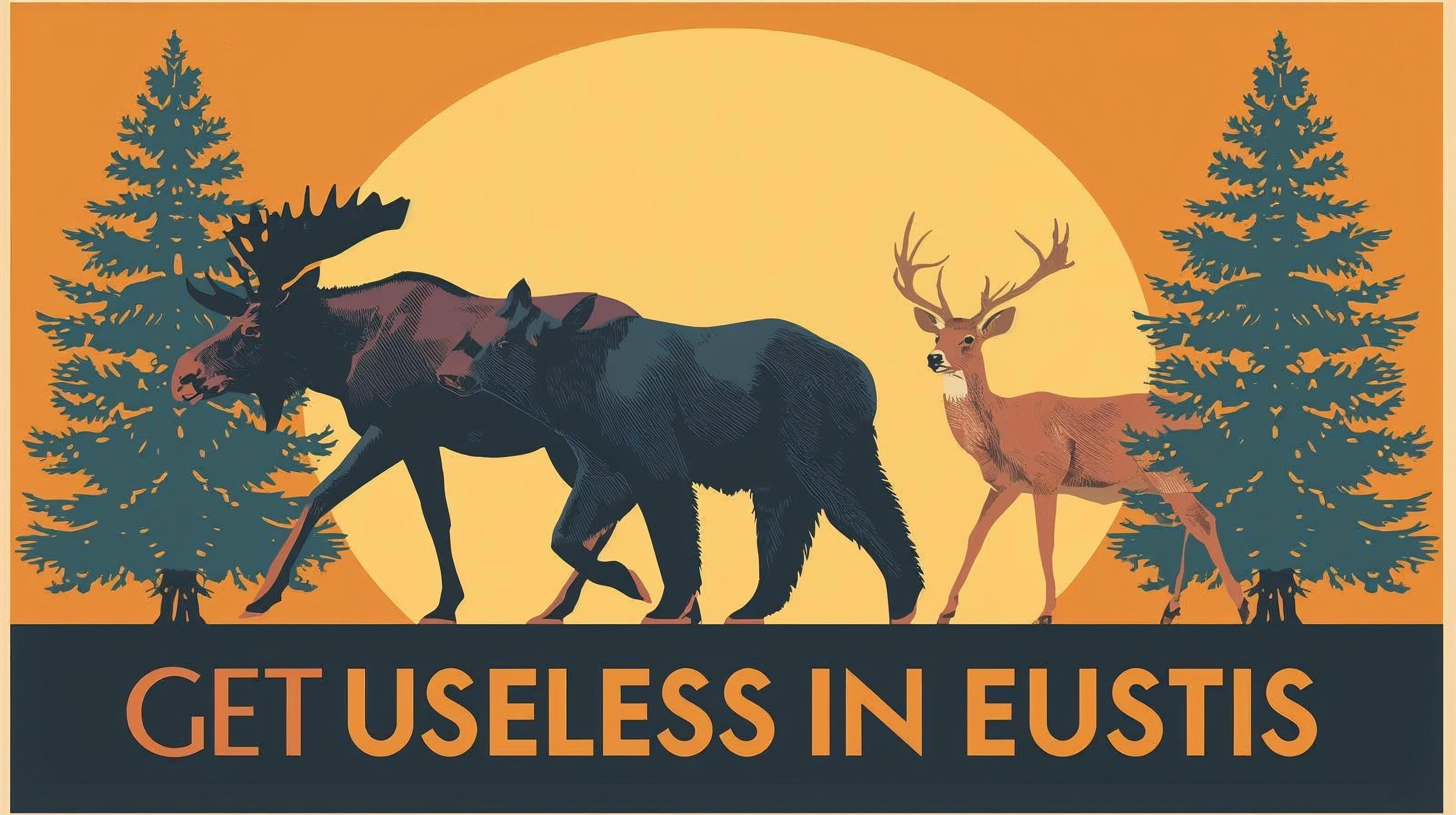 Get Useless in Eustis - Sticker